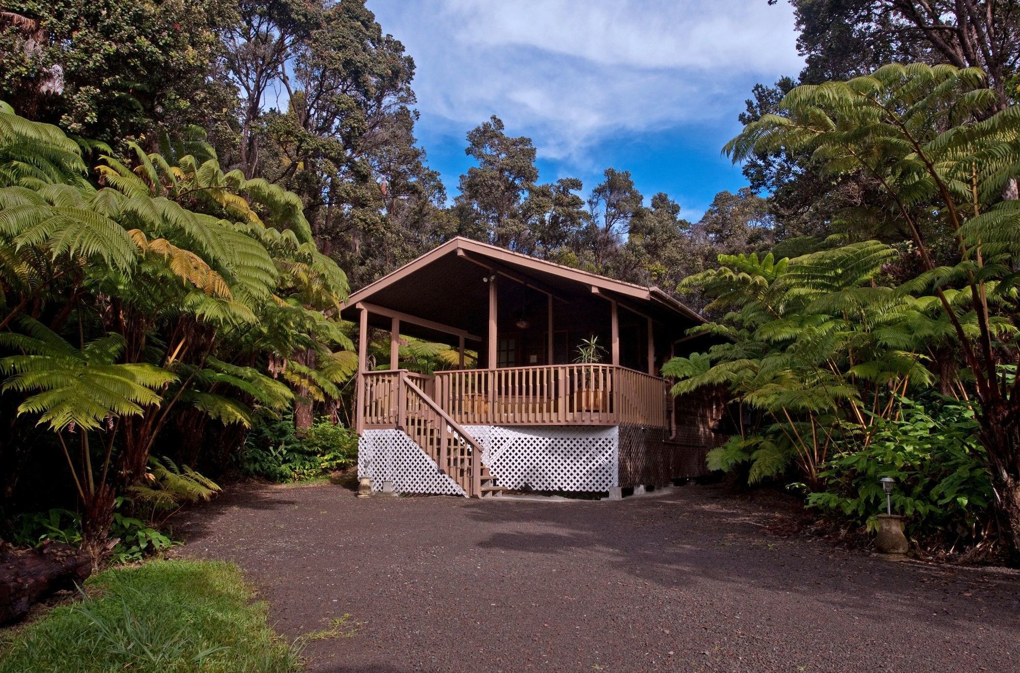 Chalet Kilauea Villa Volcano Bagian luar foto